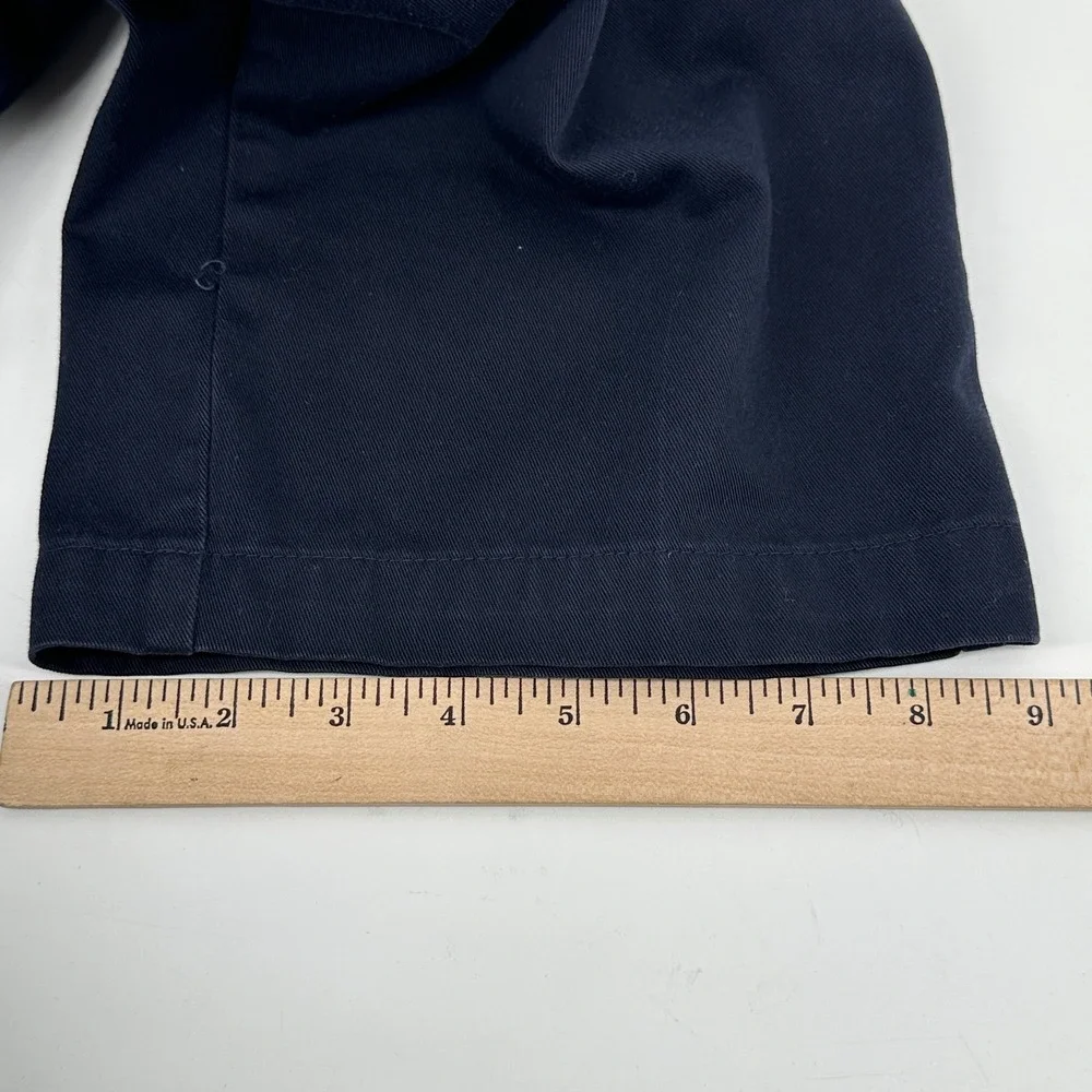 Polo Ralph Lauren Classic Golf Pant Mens 40 Navy Solid Relaxed Vintage 90s USA